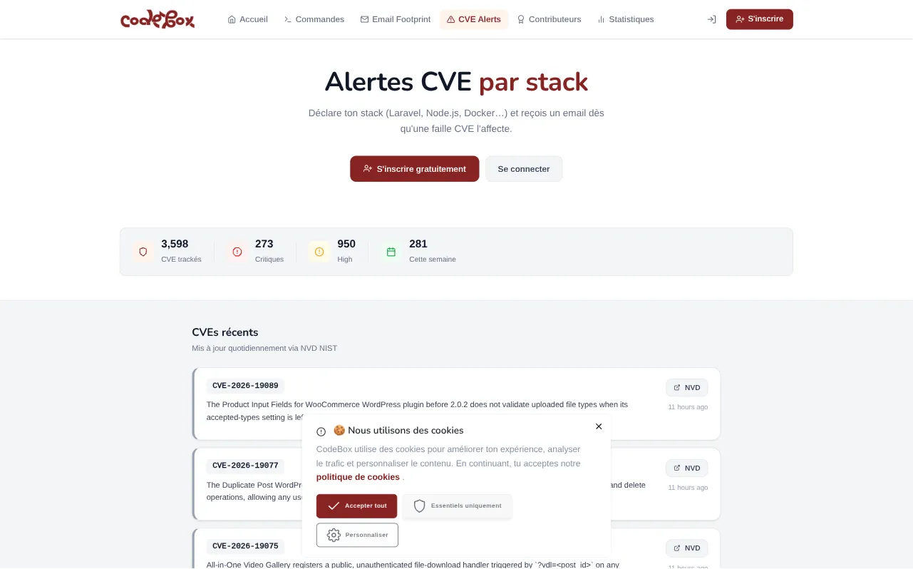 CVE Alerts
